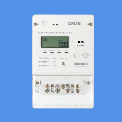 20 basamaklı CE  IEC Sertifikalı Ödeme öncesi elektrik sayaçları, verimli enerji yönetimi için plug-in modemleri ile donatılmıştır
