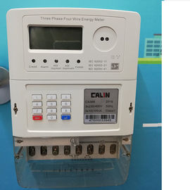 LCD Ekran IEC 62053 Üç Fazlı Elektrik Ölçer Geniş Voltaj Aralıyor