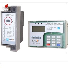 20 Haneli CE SABS IEC Plug In Modemli Ön Ödemeli Elektrik Sayaçları